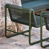 Al Dente lenestol Weave Dark green