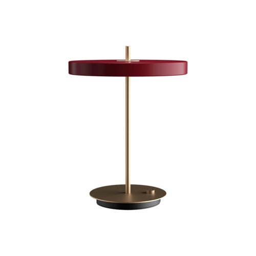 Asteria table Bordlampe Ø31 cm Ruby Red
