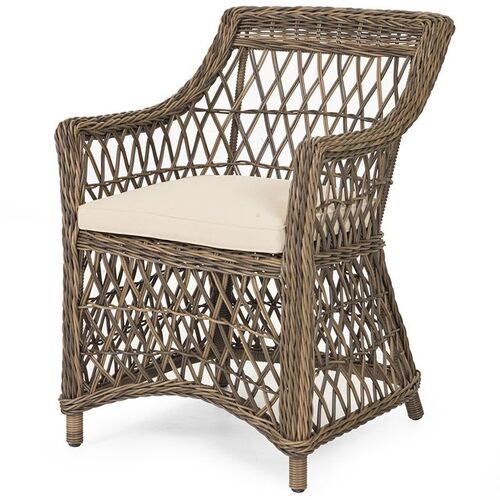 Beatrice karmstol brun/beige 