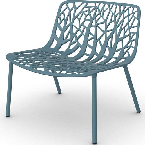 Forest loungelenestol Blue Teal 