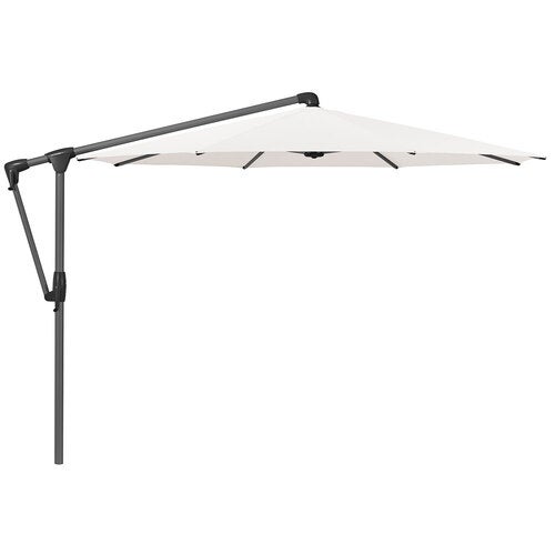 Sunwing Casa fritthengende parasoll 330 cm kat.4 antrasitt aluminium / 404 White Glatz