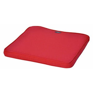 Canyon sittepute 43 x 45 cm strukturdralon Rød