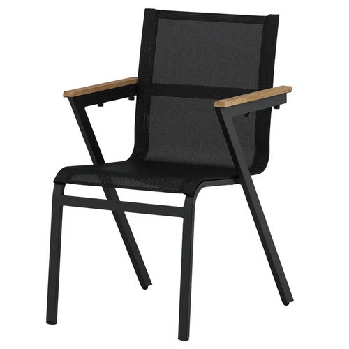 Mexico spisestol svart 6-pakning