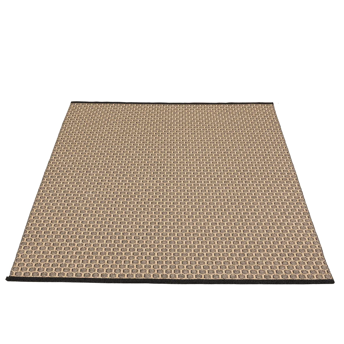 Vendbar Plastmatte MIMI Black/Beige 180x260 cm