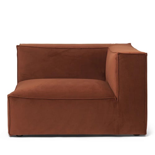 Catena Sofa Armrest Right S401 Rich Velvet - 21 Rust