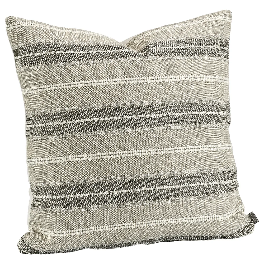 Nomad Multi Stripe Putetrekk Grey 50x50 cm 