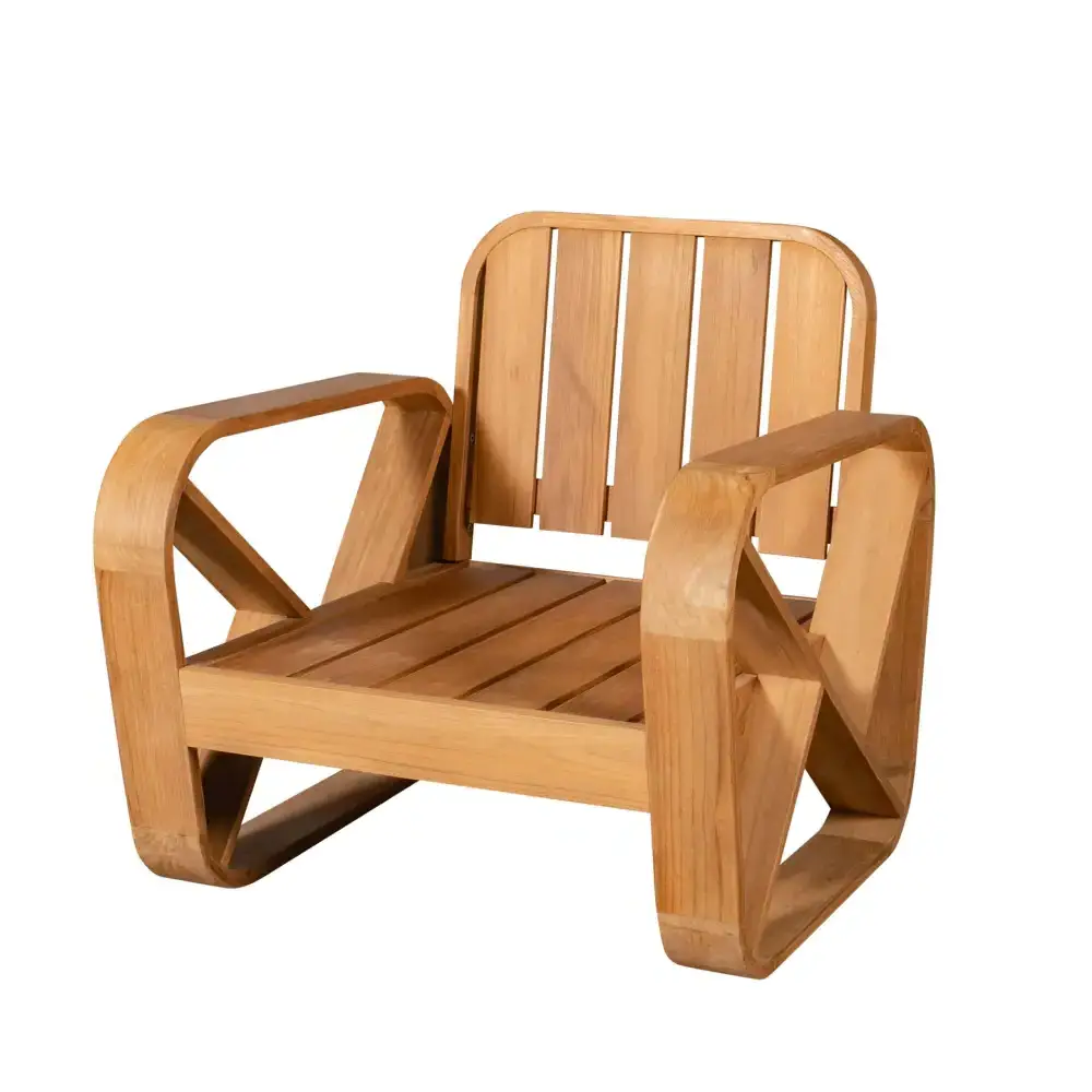 Bålamöllan loungestol inkl. puter svart