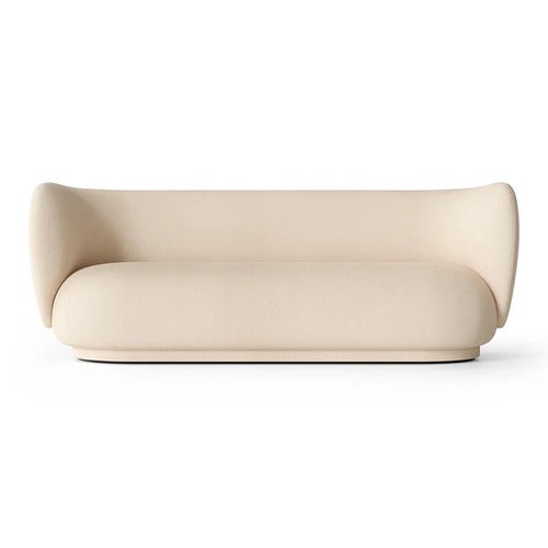 Rico 3-seter sofa Brushed - Off-White