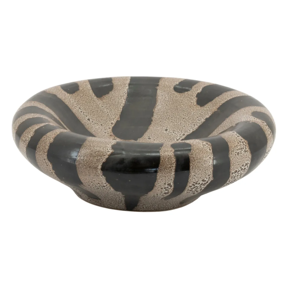 Zen small Skål 30x30x10,5 cm Steintøy Multicolour