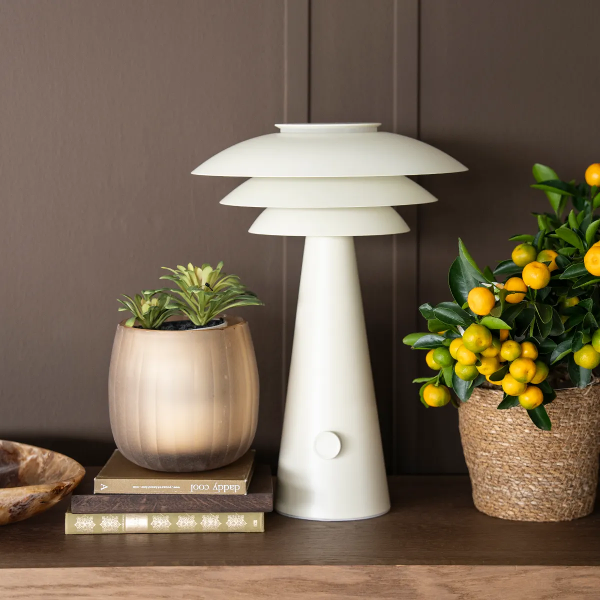 Bordlampe Tier H42,4 cm Beige