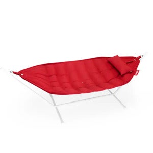 Headdemock superb red incl. pillow & rack light grey