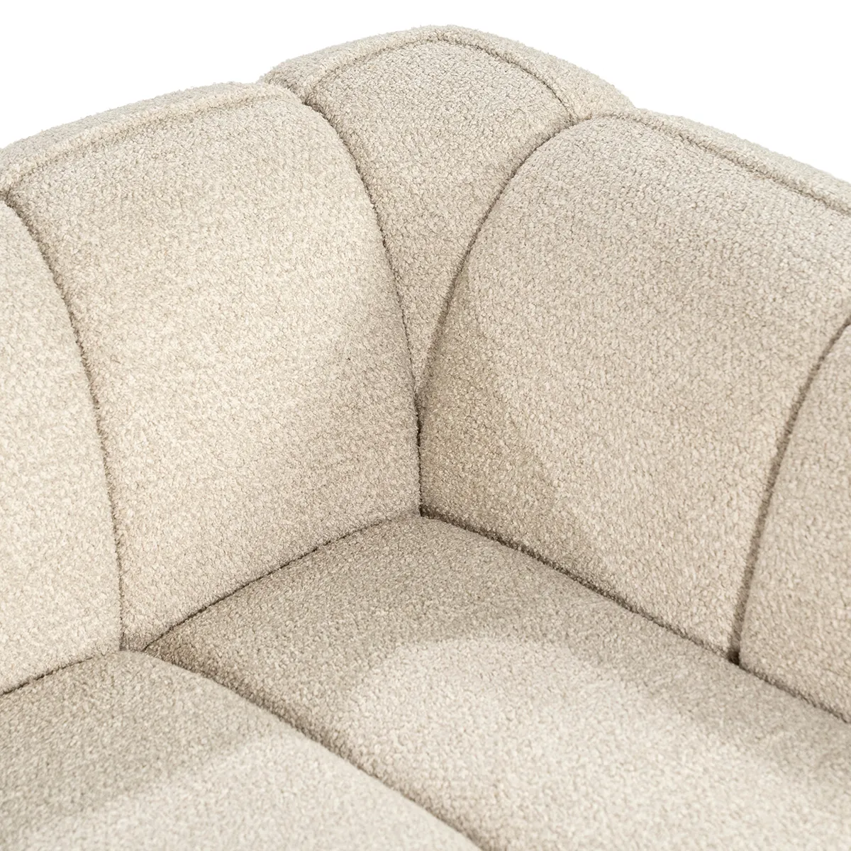 Sofa Cubetto (2,5-seter) Taupe