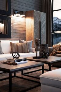 Carlo M dekorasjon svart Artwood