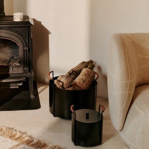 Aske- og opptenningsbøtte Port