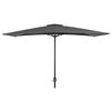 Cambre parasoll 130 x 250 cm antrasitt/grå Brafab
