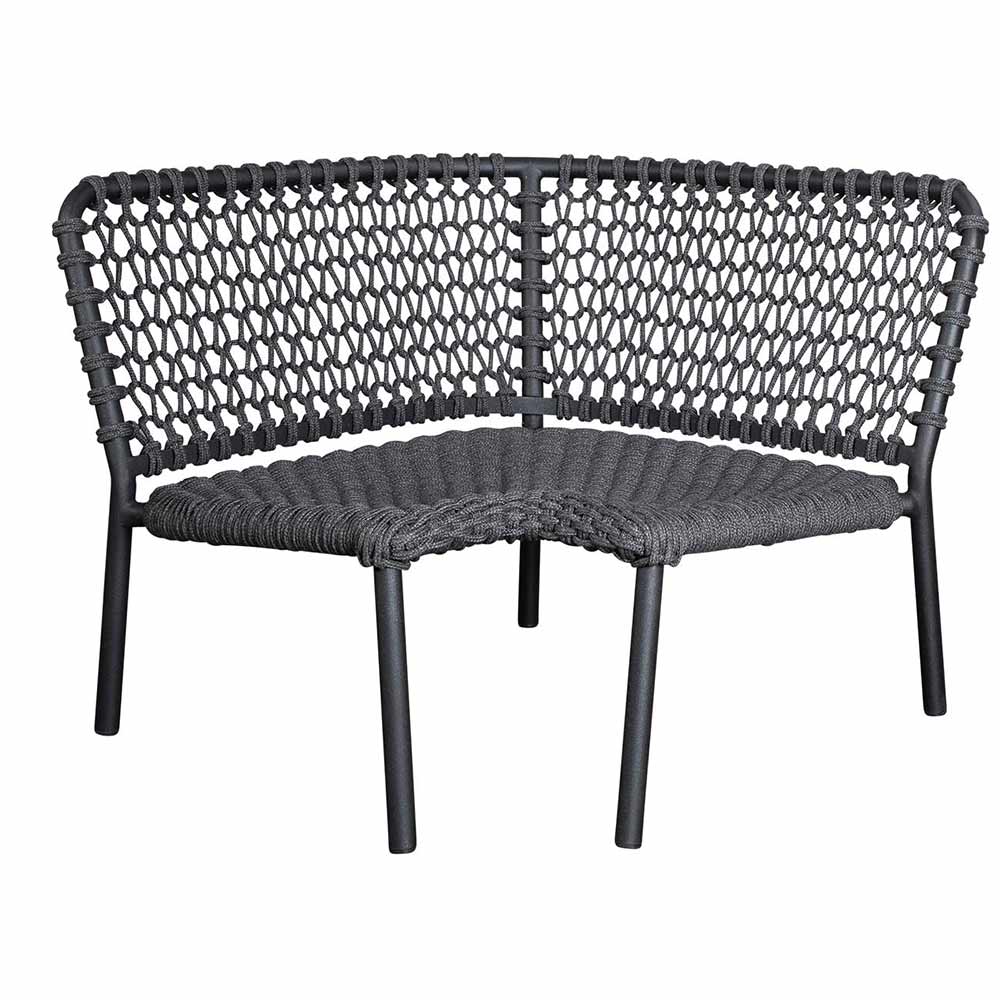 Ocean modulsofa Dark grey, hjørnedel