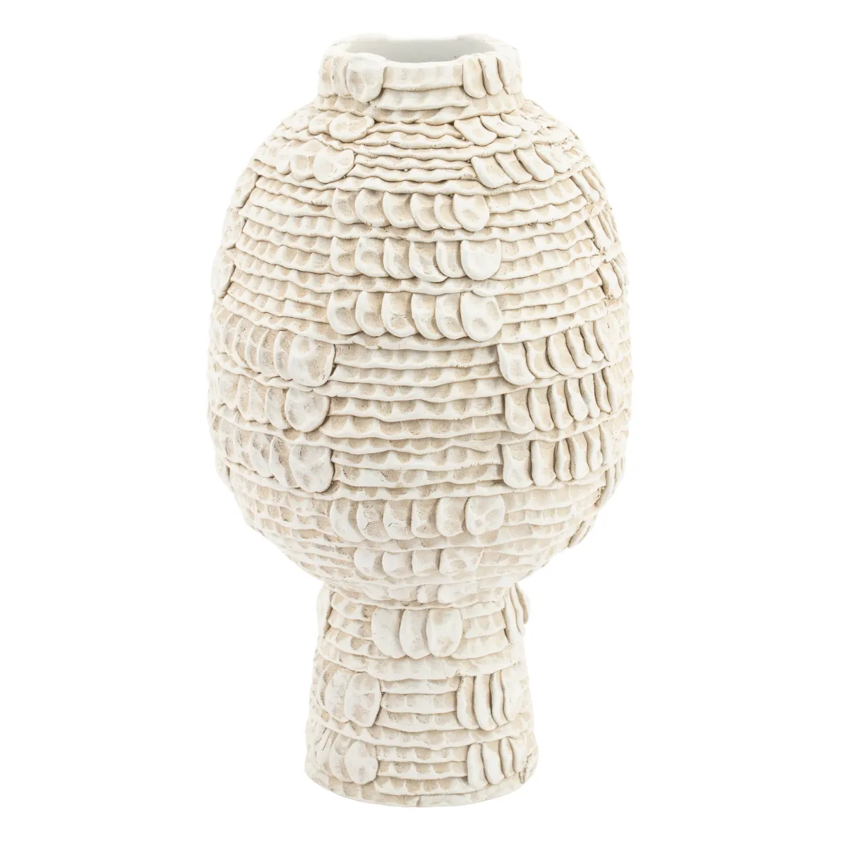 Cerra 21x21x38 cm resin beige
