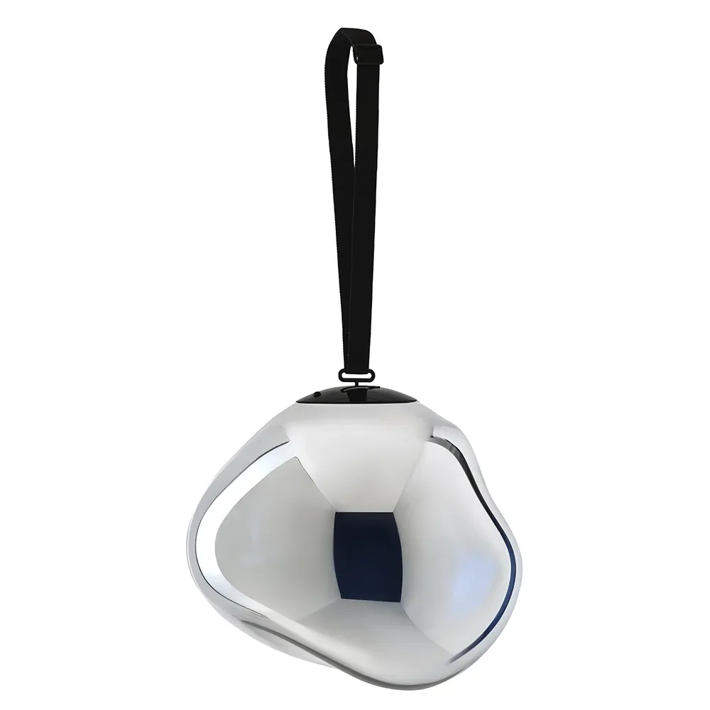 Melt Portable Large gulvlampe Silver LED