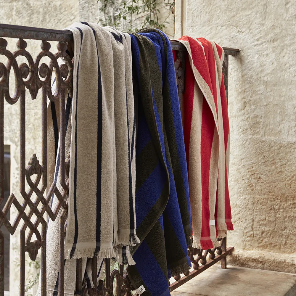 Badehåndkle i økologisk bomull Alee