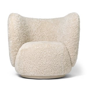 Rico Lounge Lenestol Sheepskin - Moonlight