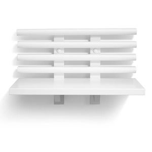 Zece Nattbord Hvitlakkert bjørk