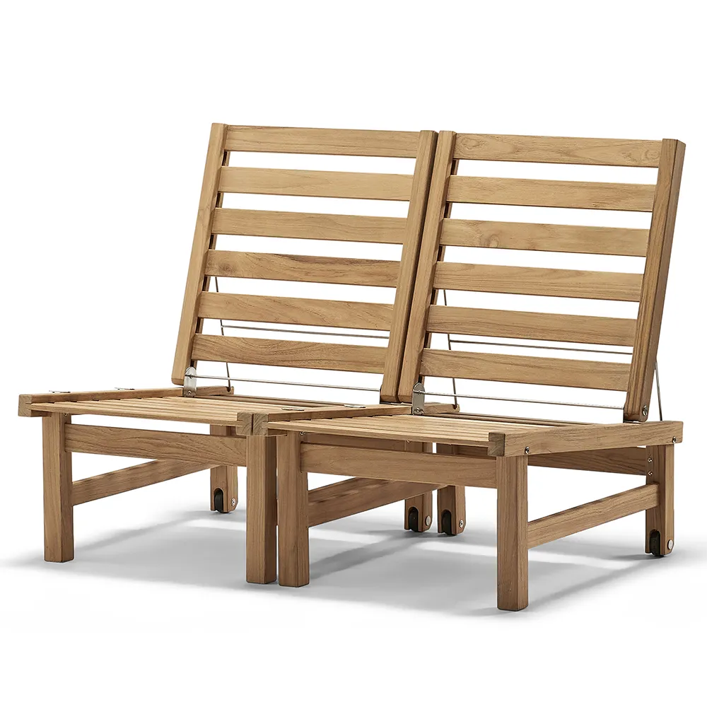 Lenestol Byggbar teak