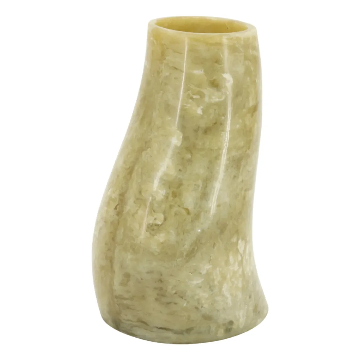 Stonea 4 Vase 15x14x25,5 cm Harpiks Grønn