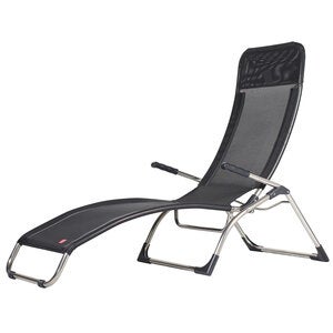 Samba solseng black textilene/aluminium 