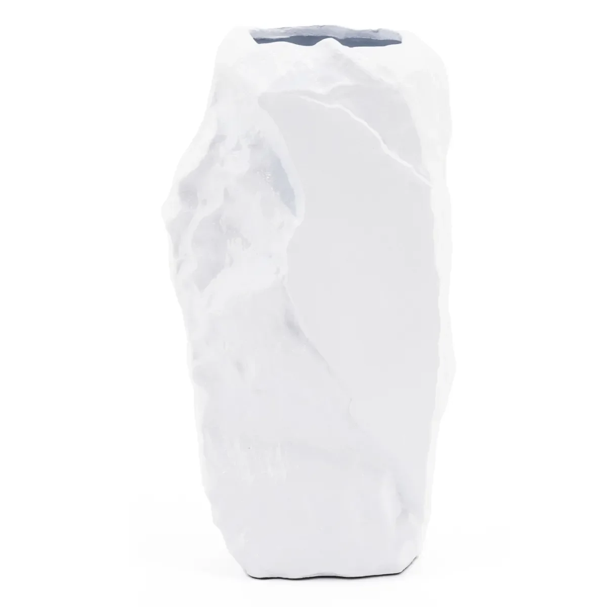 Pedra small 14x14x27 cm aluminium hvit