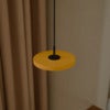 Asteria Micro Taklampe Ø15 cm Yellow/svart
