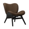 A Conversation Piece Lounge stol Black Oak/Mocca