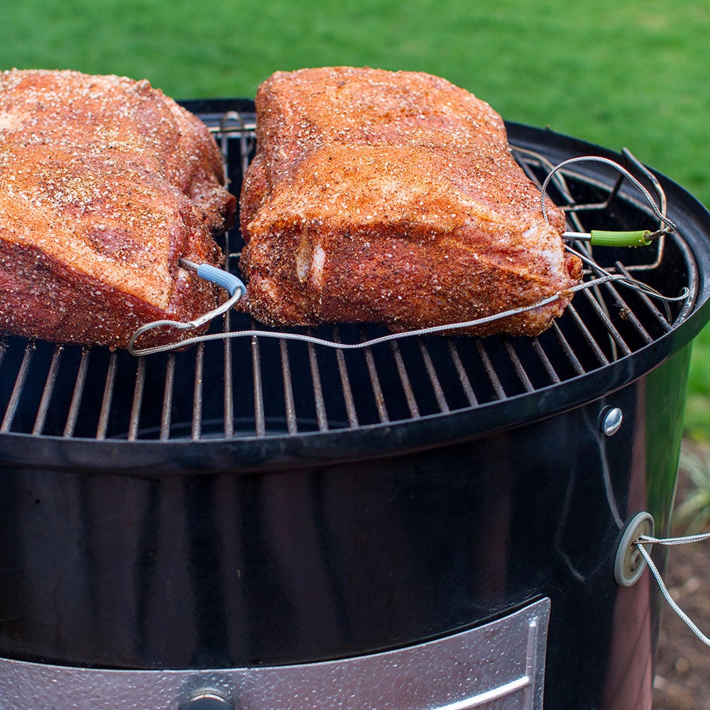 Smokey Mountain Cooker 57 cm svart støpejern Weber