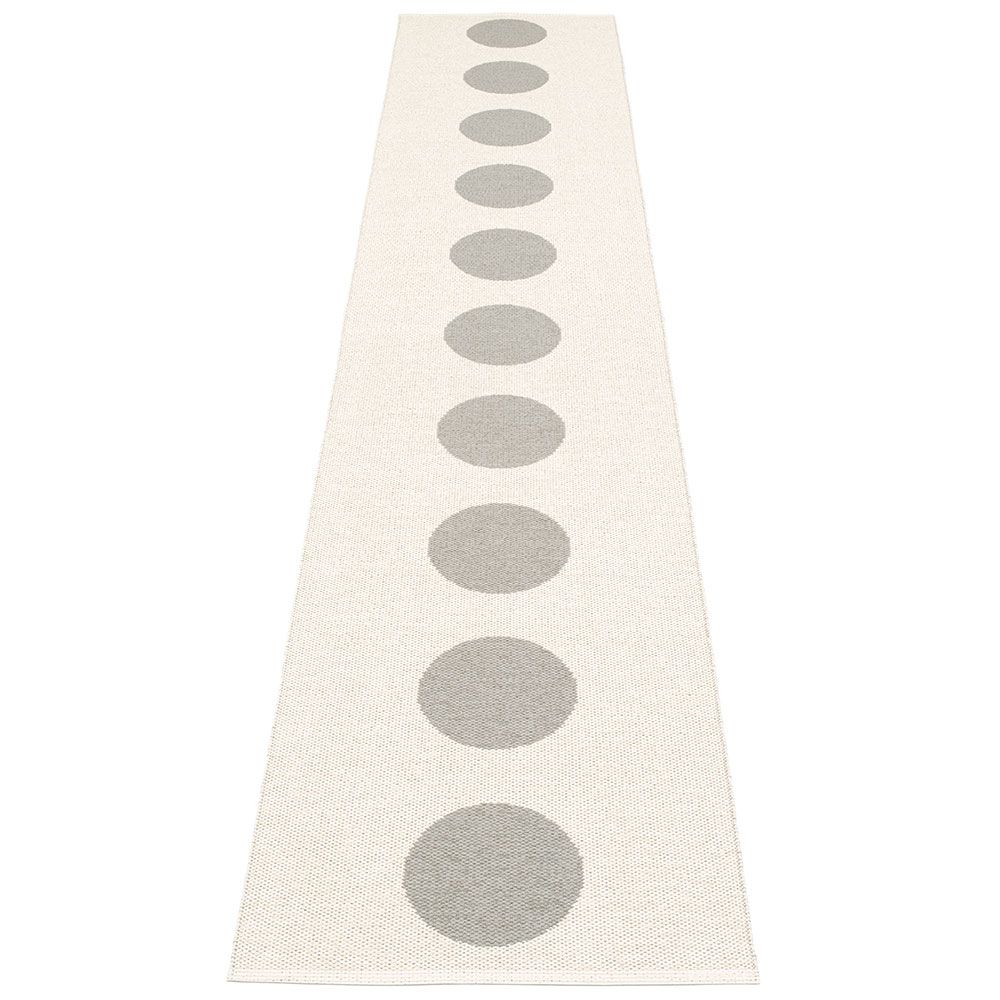 Vera matte 70x375 cm warm grey/vanilla 