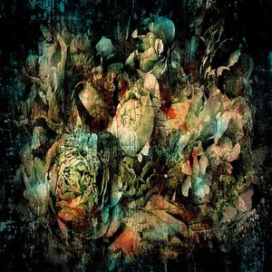 Veggdekor Botanical Abstract 120 x 120 cm Artwood