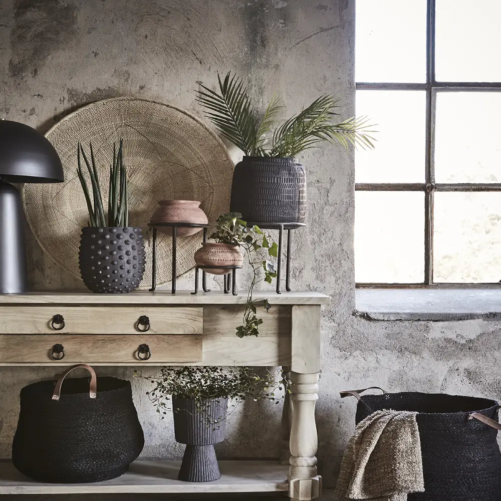 Theo Urn Terracotta 13 cm