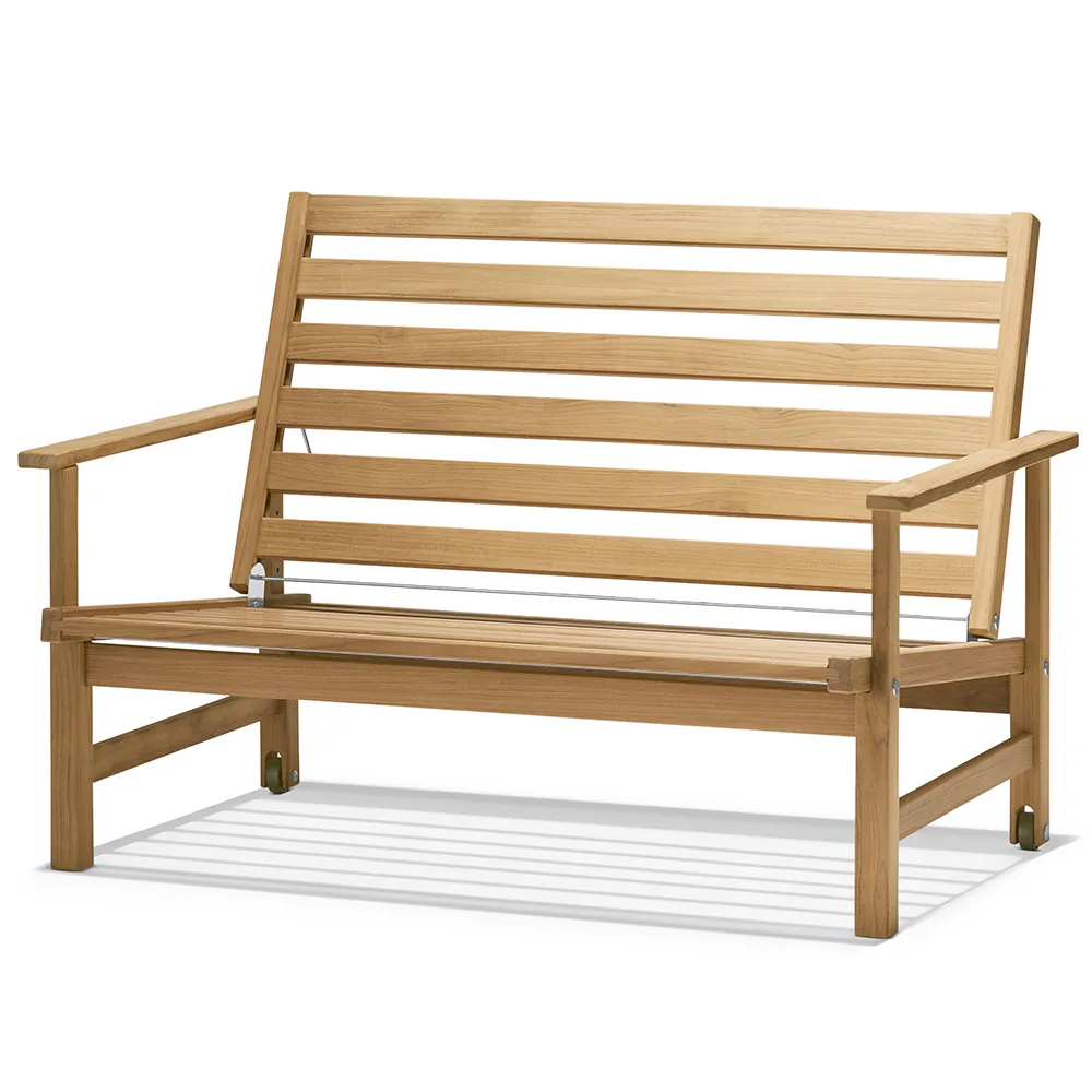 2-seters sofa teak 