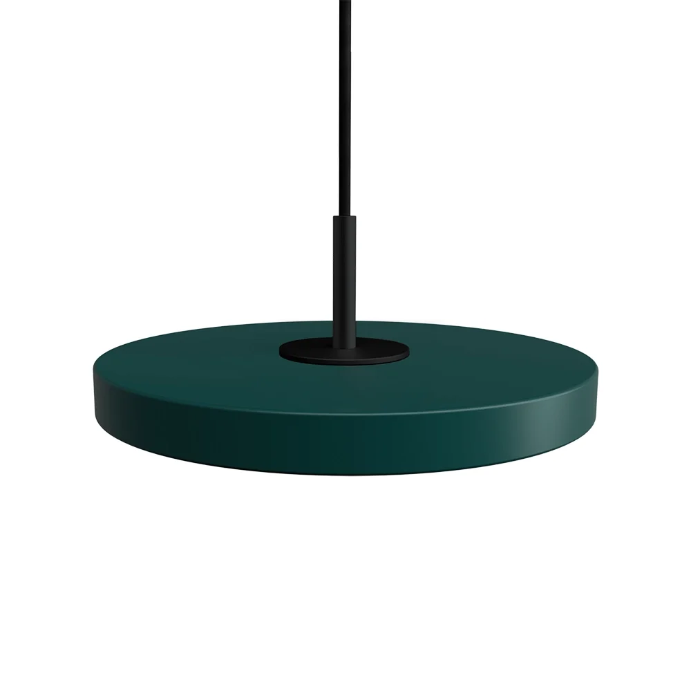 Asteria Micro Taklampe Ø15 cm Forest Green/svart