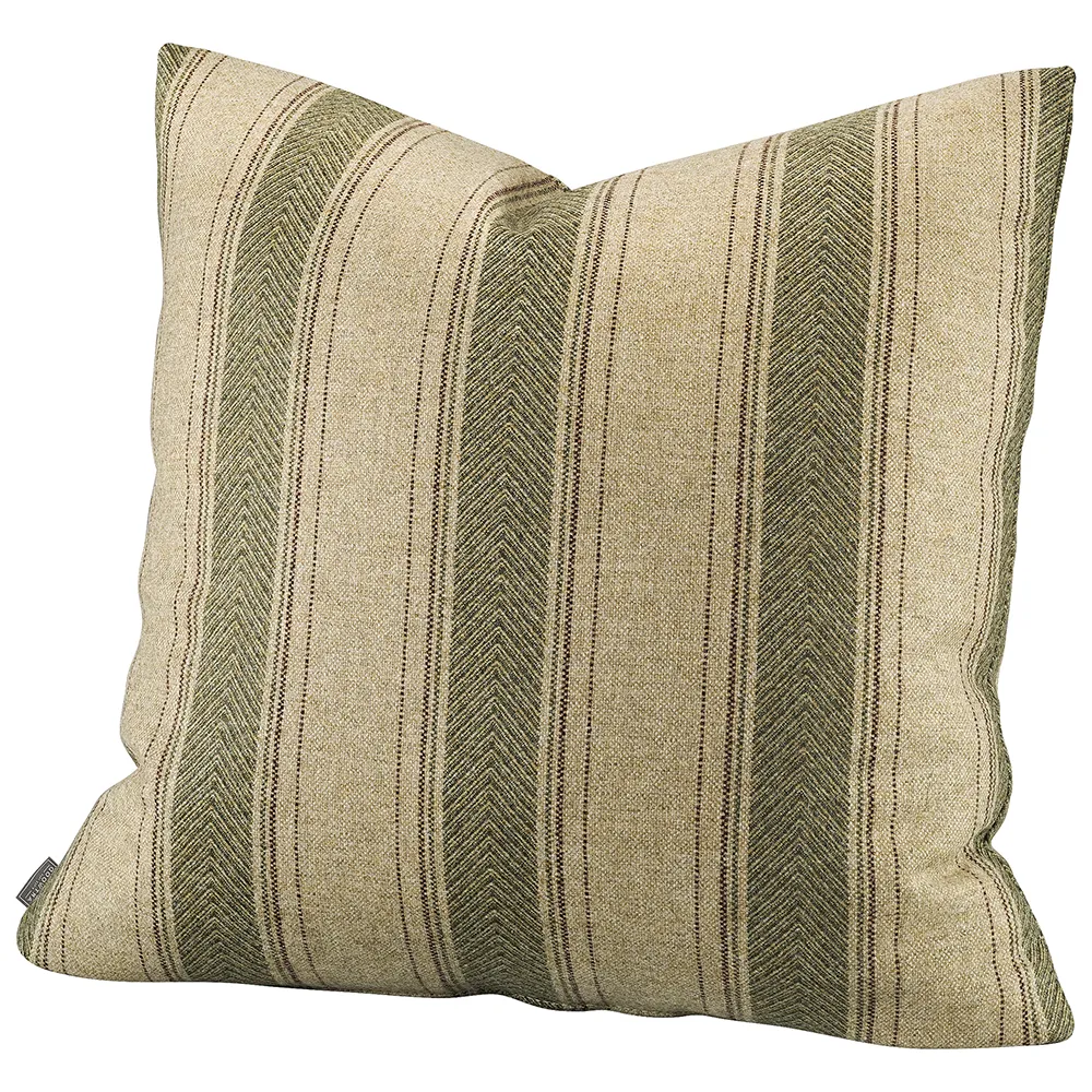 Glensdale Herringbone Olive putetrekk 50x50 cm