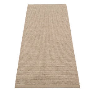 Emm teppe 70 x 180 cm Potato/Beige Metallic