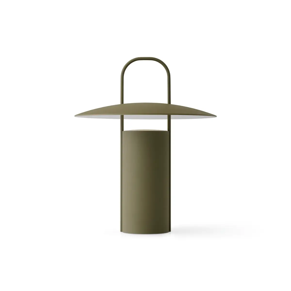 Ray Bærbar lampe Aluminium Dusty Green