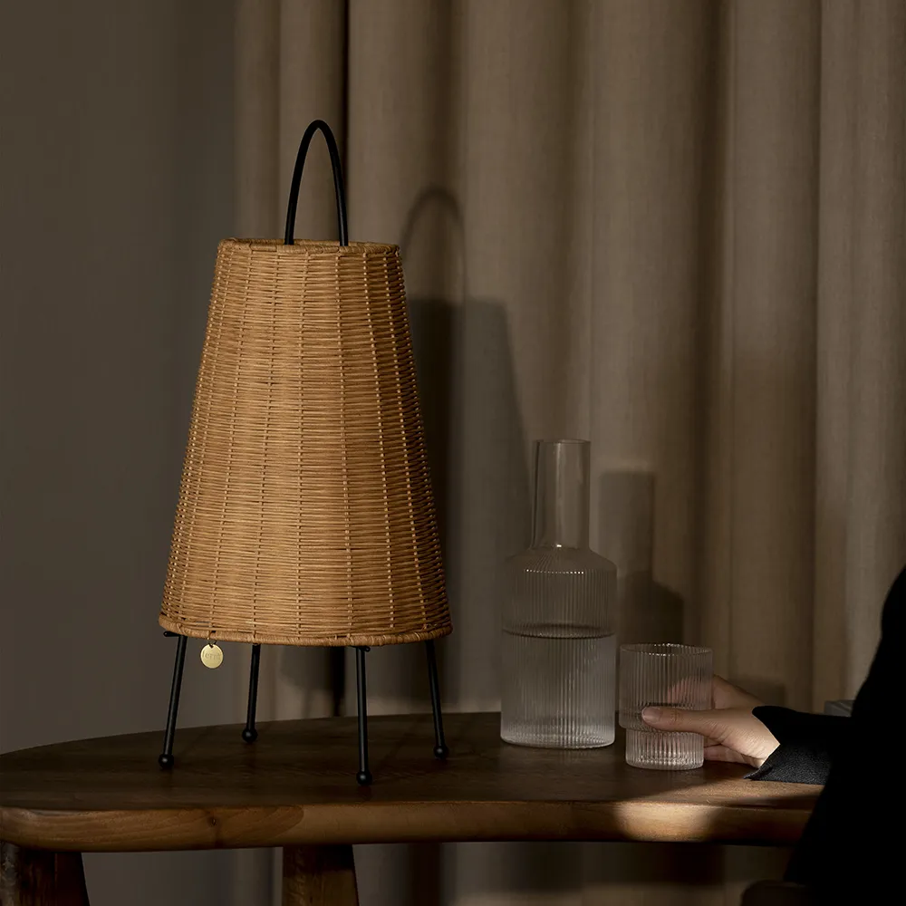 Porti Braided Lamp - Natural