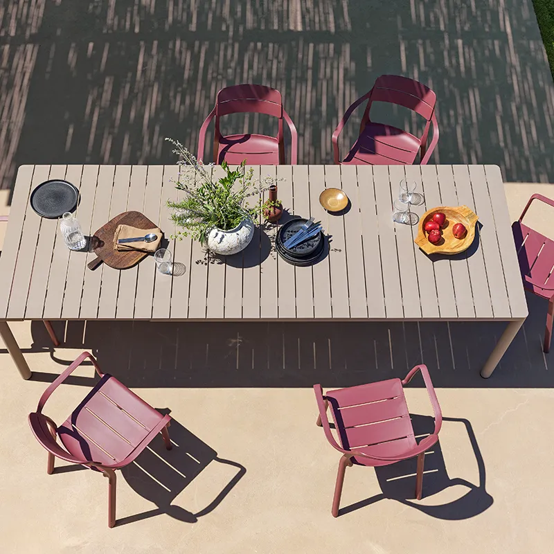 Cassia stol med armlener Basalto 