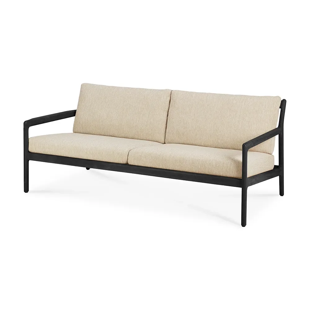 Ethnicraft, Jack 2-seters sofa Black/Natural