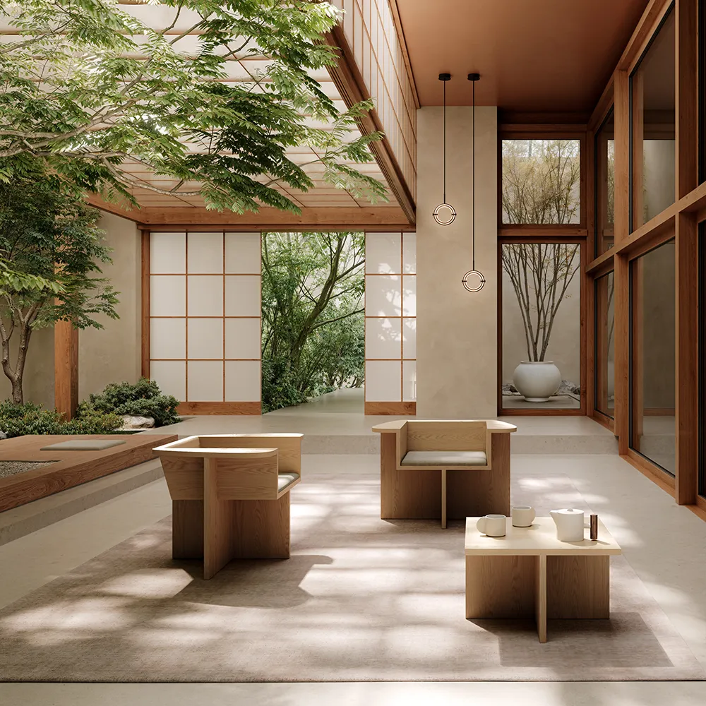 Brutus lenestol - Naturlig eik