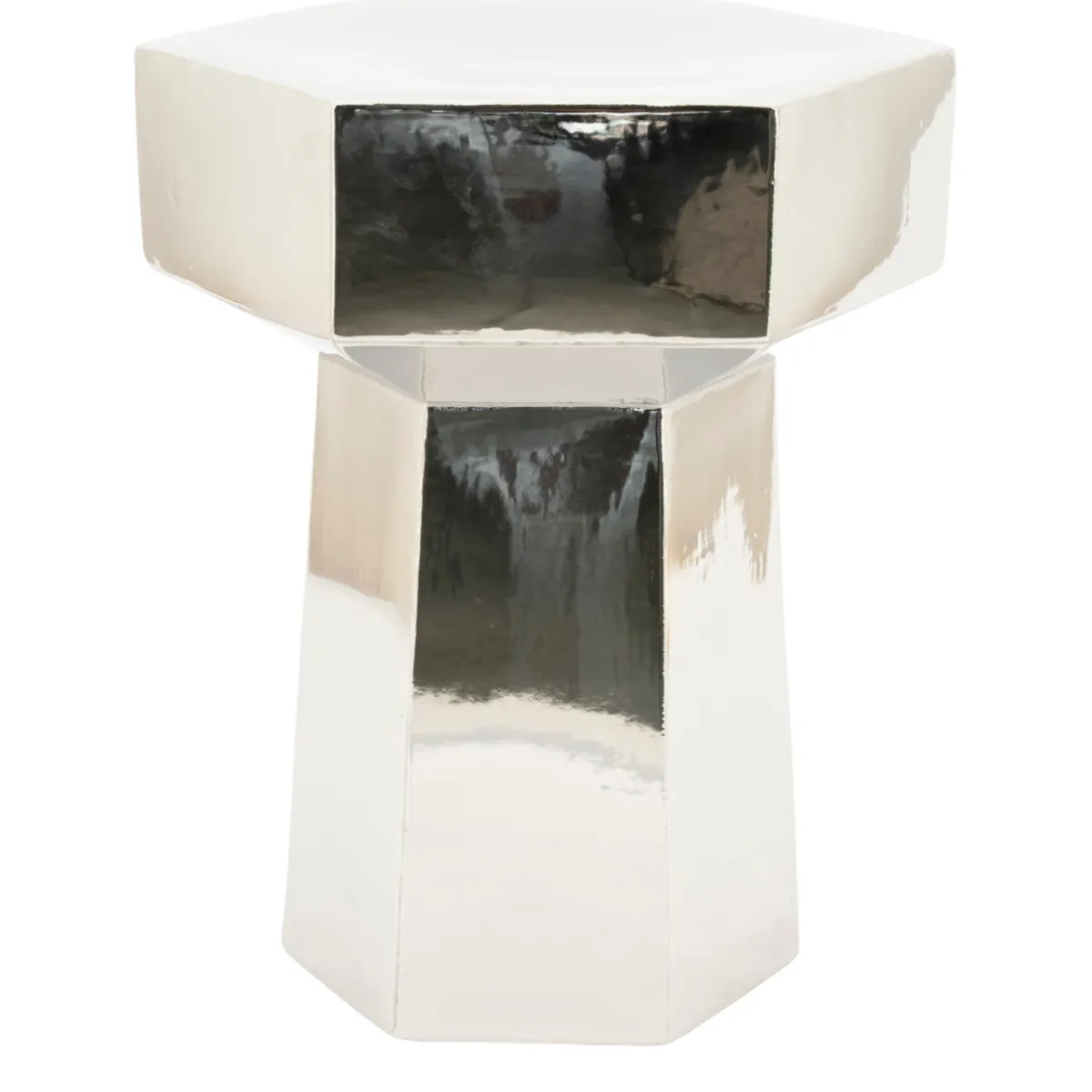 By-Boo, Axis Sidebord 36x31,3x43 cm Leirtøy Sølv