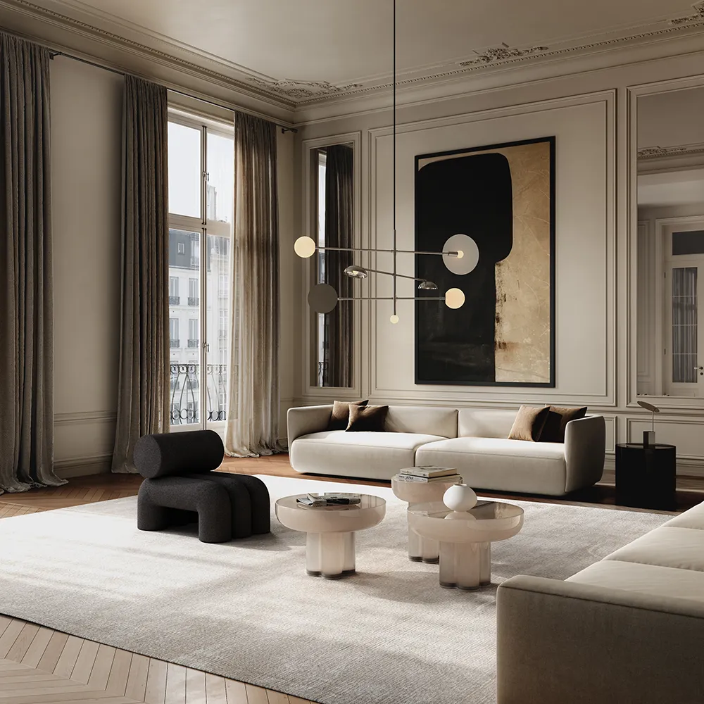 Foku lenestol - dyp taupe