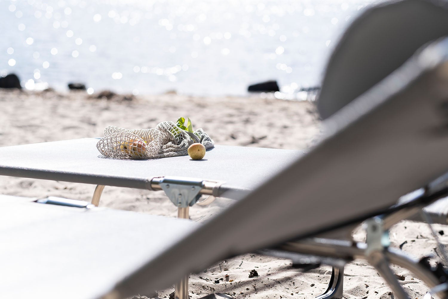 Amigo solseng xxl grey aluminium/textilene 