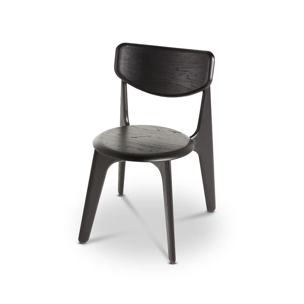 Slab Dining Chair svart