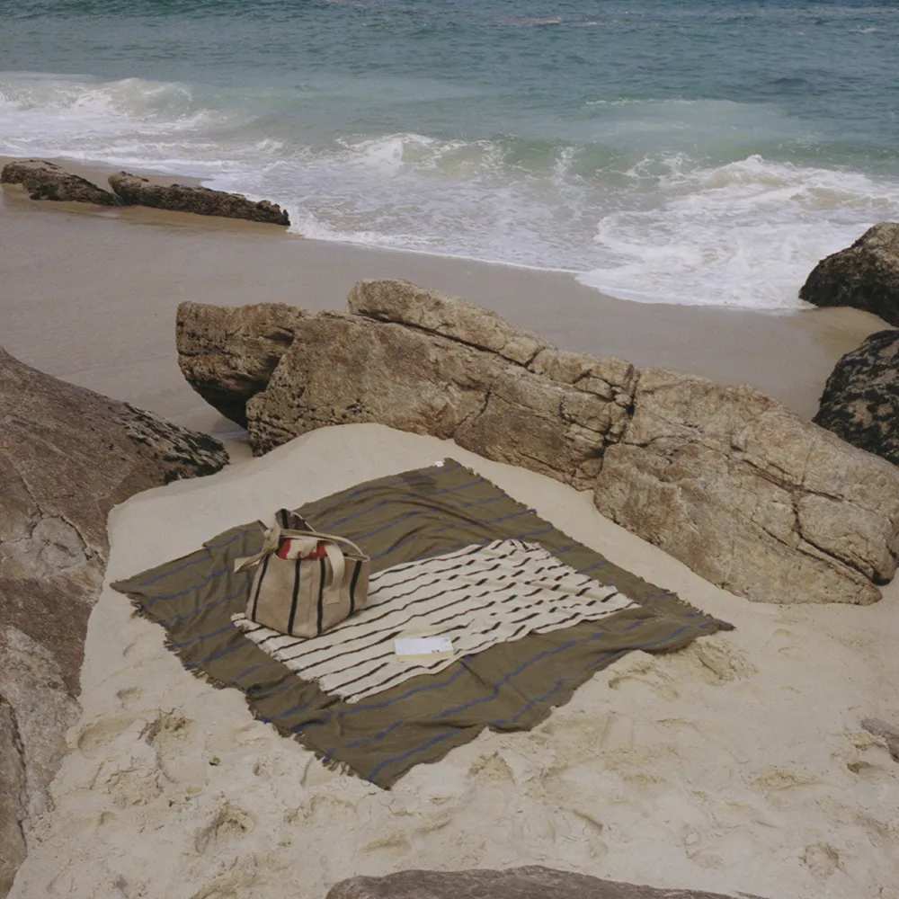 Badehåndkle i økologisk bomull Alee