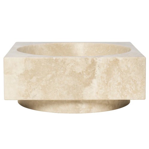 Hew High Centrepiece - Travertine